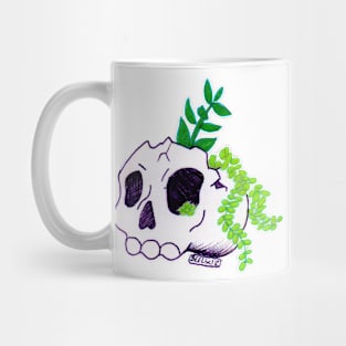 Succulent skully Mug